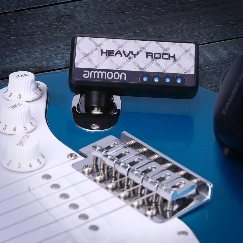 Ammoon Classic Rock Electric Guitar Headphone Amplifier Effect