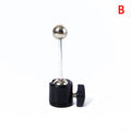 Double Ball 360-degree Rotating Metal Tripod Mount