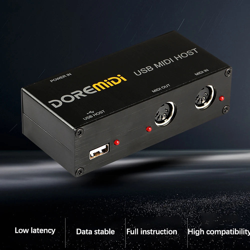 Usb To Midi Host Guitar Effector Synthesizer Generator Interface