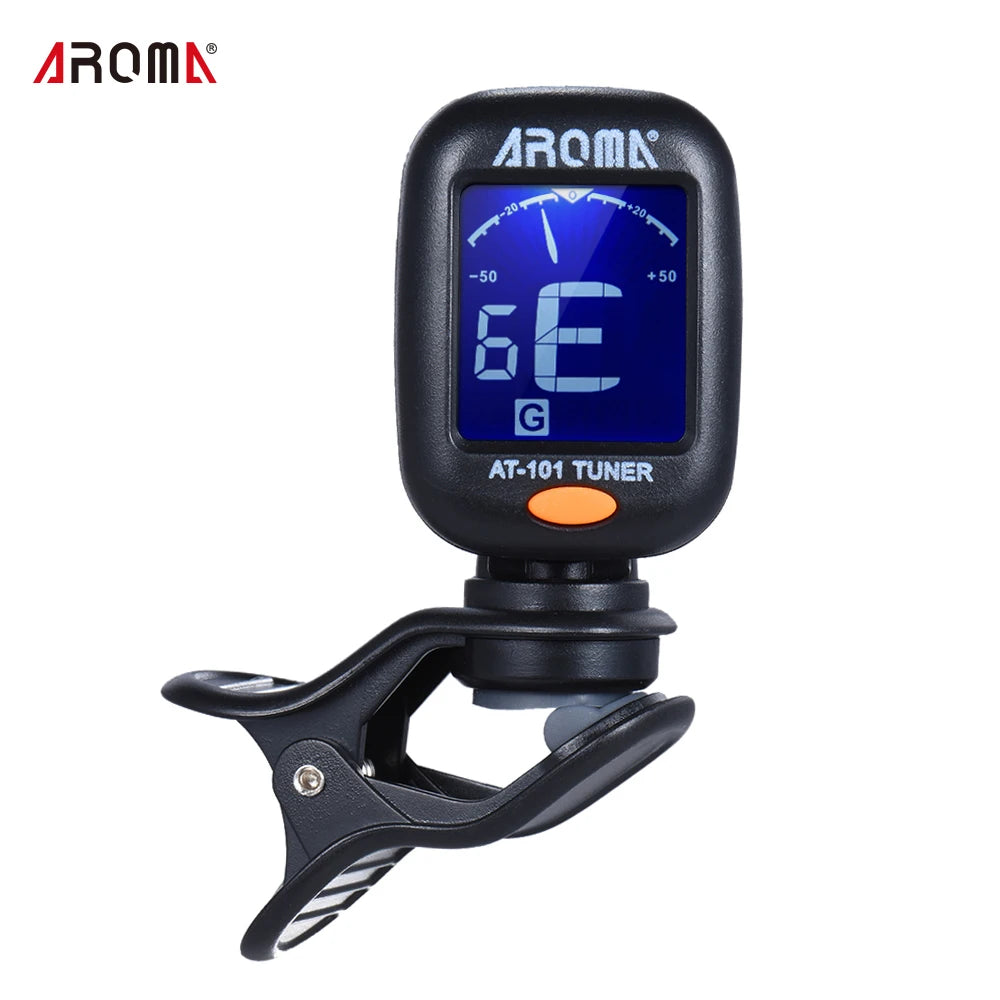 Tuner At-101 Mini Clip-On Electronic Super Sensitive 12 Equal