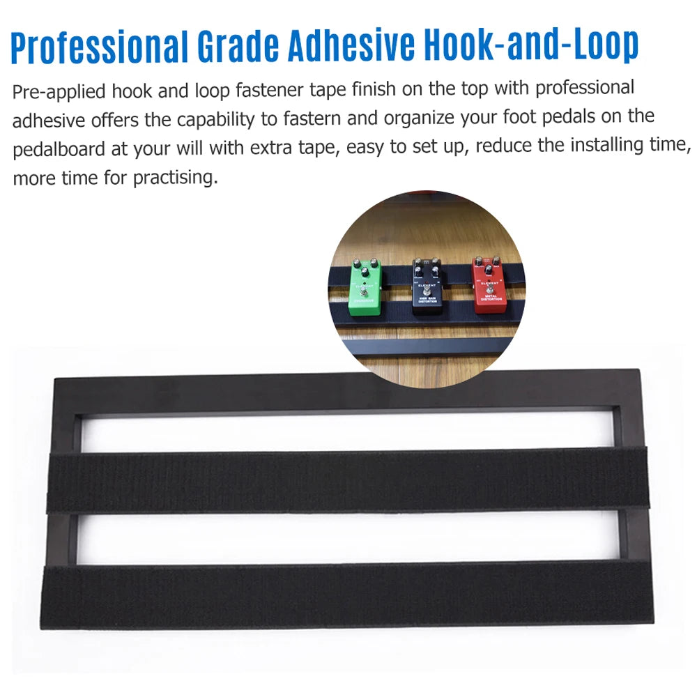 Medium Size Guitar Effect Pedal Board Aluminum Alloy Pedalboard